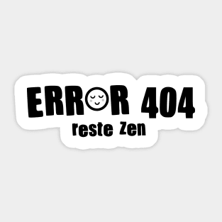 Error 404 Sticker